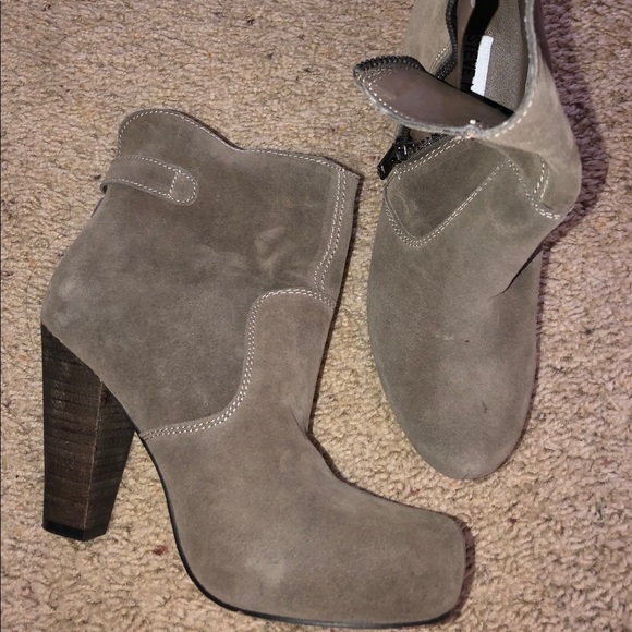 steve madden platform ankle boots